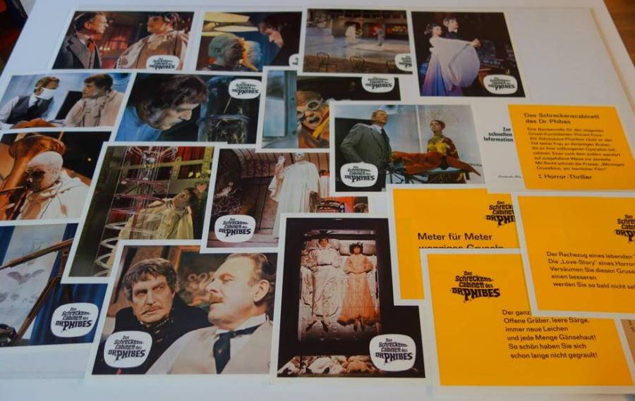 The Abominable Dr. Phibes original release german lobby still set